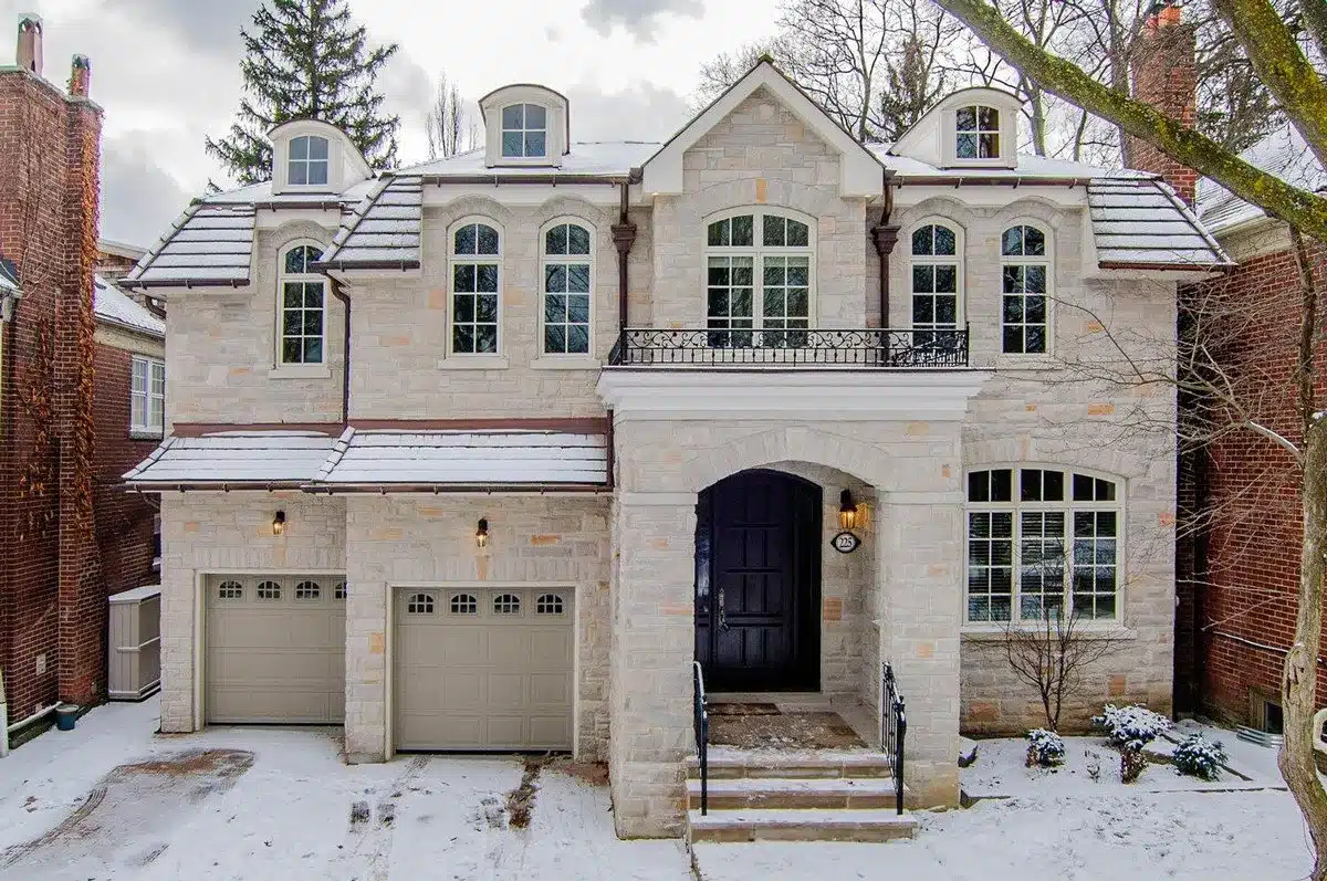 225 Strathallan Blvd, Toronto: Iron Scrollwork Staircase, Wood-Panelled Den and a Firelit Spa Ensuite