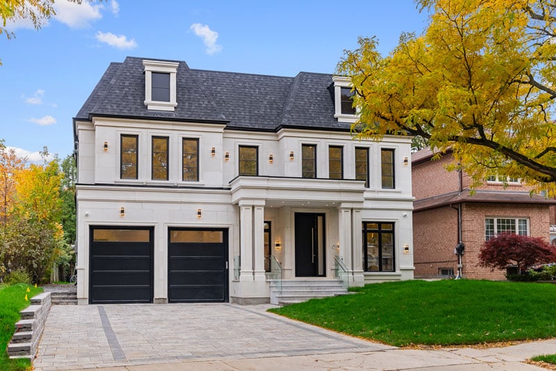 69 Centre St, Thornhill: French Architecture, Calacatta Marble and Custom Luxury Throughout